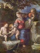 RAFFAELLO Sanzio Hl. Familie unter der Eiche, mit Johannes dem Taufer china oil painting artist